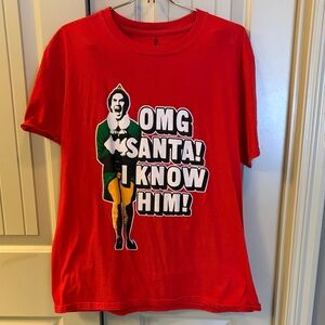 ELF Red Short Sleeve Tee